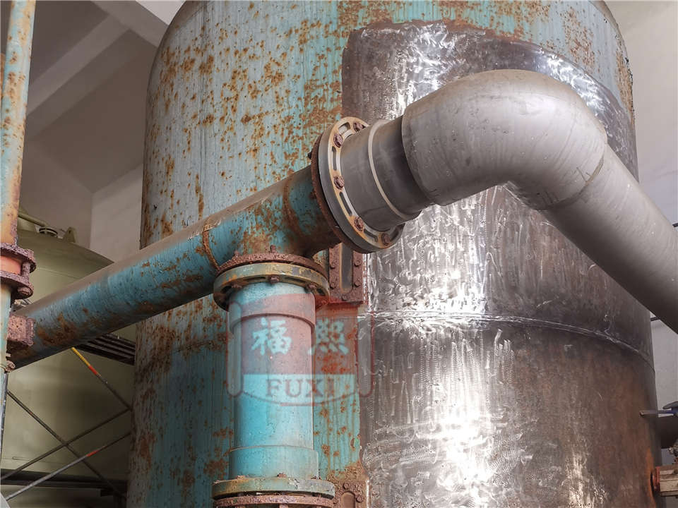 Desalination system boilers and pipe renovation