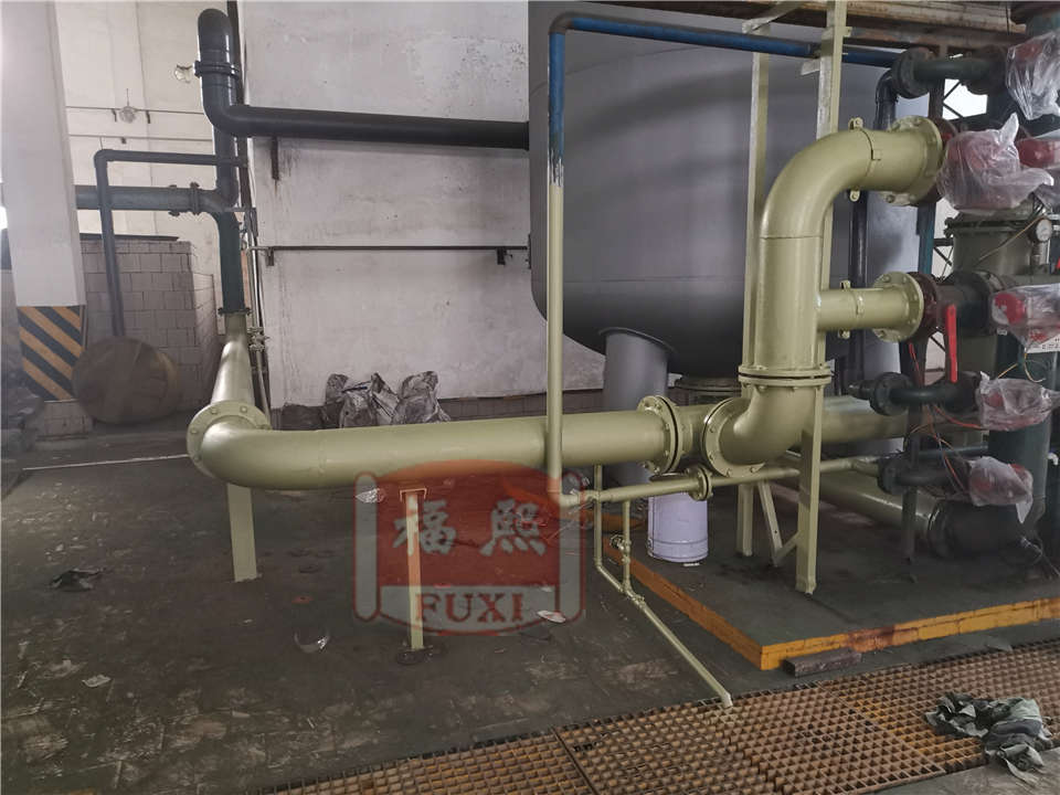 Desalination system boilers and pipe renovation