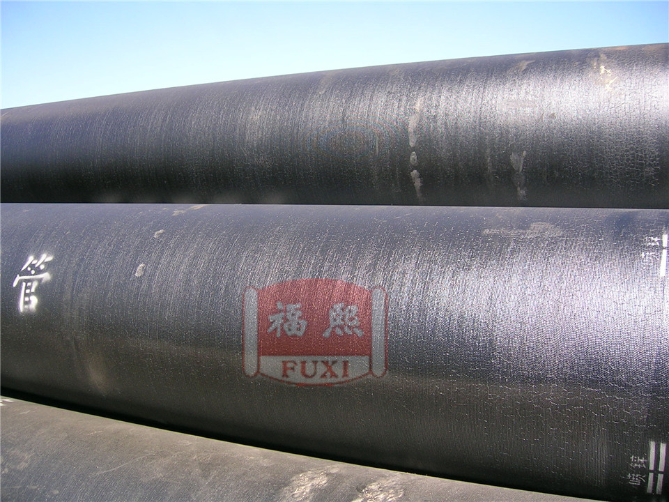 Underground steel pipe anti-corrosion coating application