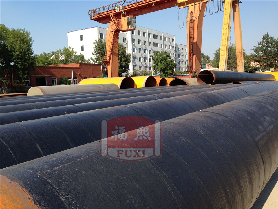 Underground steel pipe anti-corrosion coating application