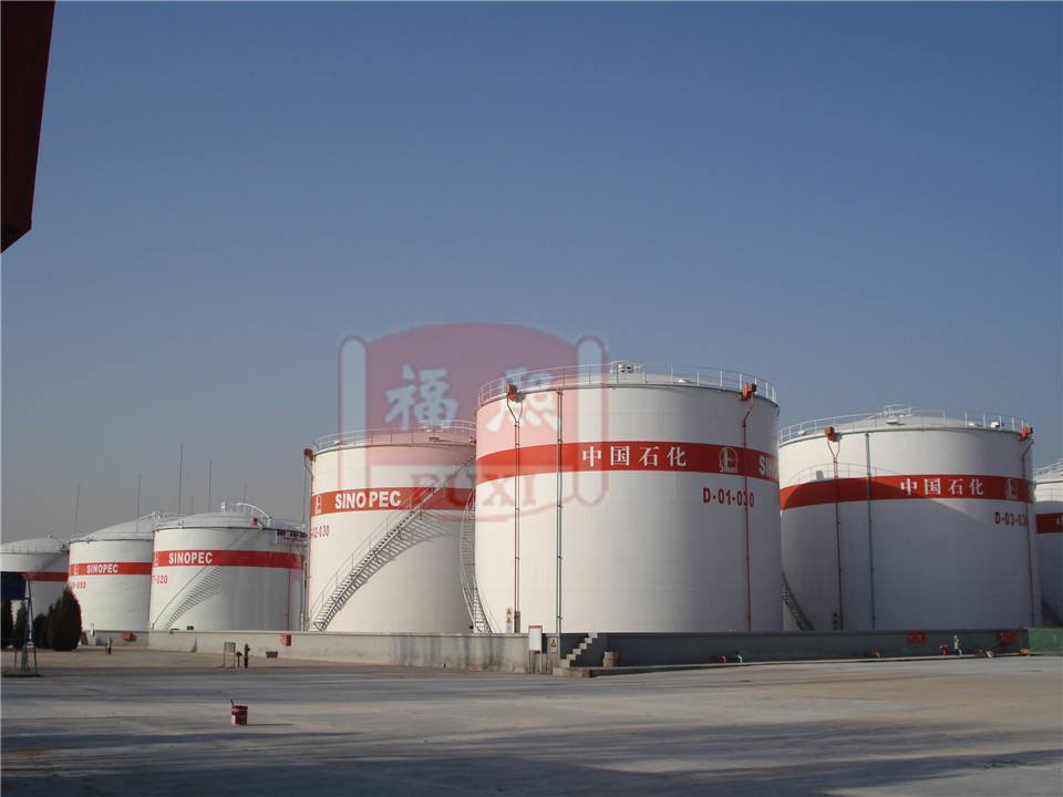 Oil storage tanks coating and maintenance for SINOPAC