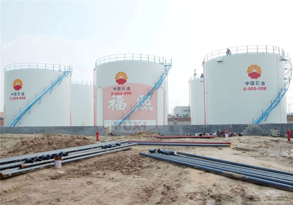 Oil storage tanks coating and maintenance for SINOPAC