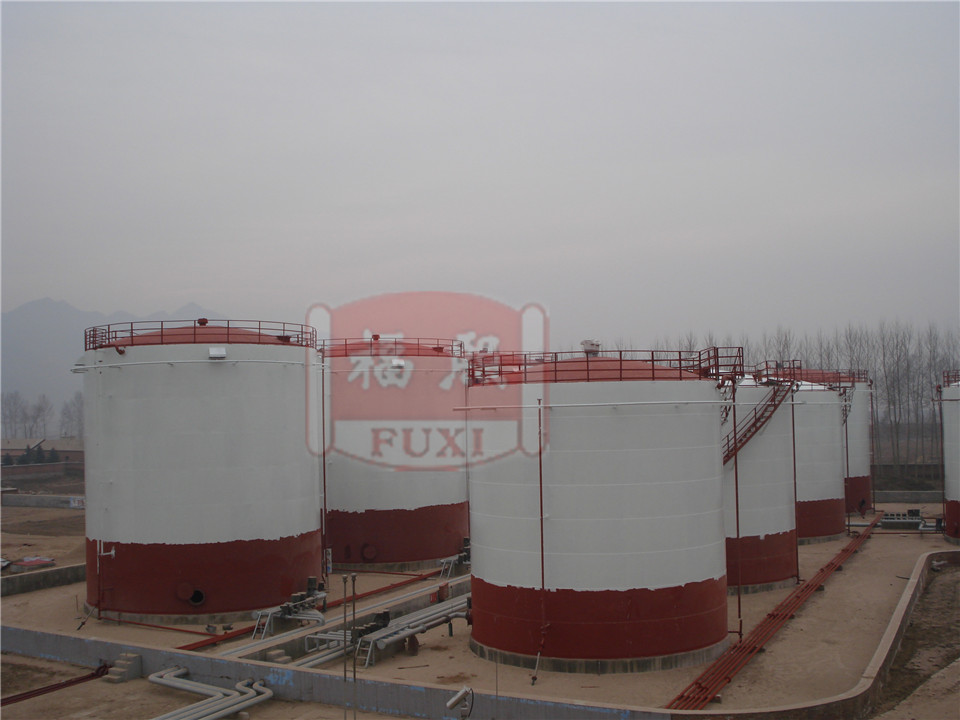 Oil storage tanks coating and maintenance for SINOPAC