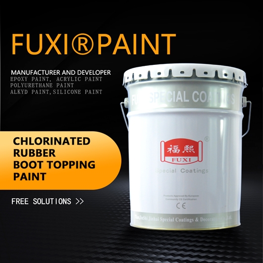 Chlorinated Rubber Boot Topping Paint