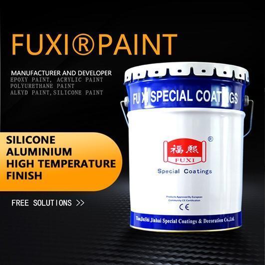 High Temperature Silicone Aluminum Powder Coating/Finish Paint