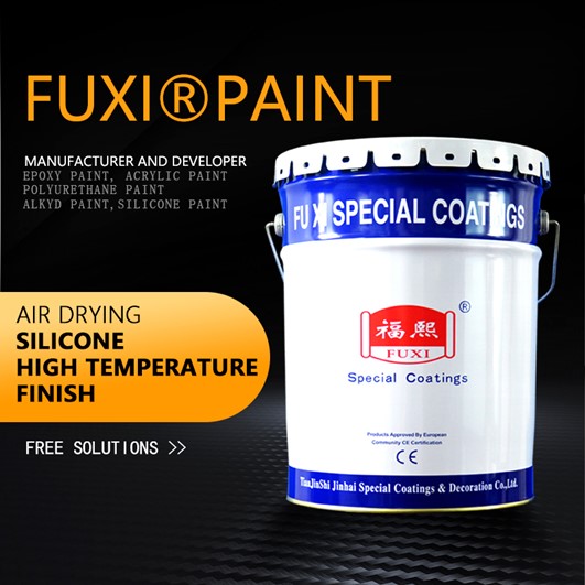 Silicone High Temperature Finish paint